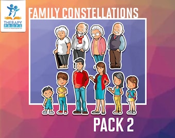 FAMILY CONSTELLATIONS Therapy Accesories, therapy, family constellations