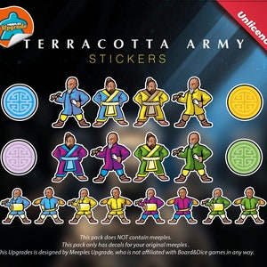 TERRACOTA ARMY Upgrade Kit Stickers • Decals Kit • Premium materials!