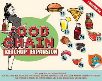 FOOD CHAIN Magnate - KETCHUP expansion Upgrade Kit (Unlicensed Product)