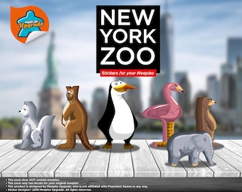 NEW YORK ZOO Upgrade Kit Stickers • Decals Kit • Premium materials!
