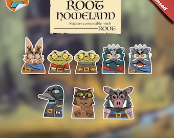 ROOT Homeland + FREE Homeland Hireling - upgrade kit (Unofficial product)
