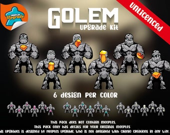 GOLEM Upgrade Kit Stickers • Decals Kit • Premium materials!