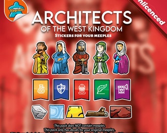 ARCHITECTS of the West Kingdom Upgrade Kit - ONTWERP B (niet-officieel product)