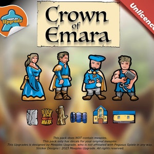 CROWN of EMARA Upgrade Kit Stickers • Decals Kit • Premium materials!