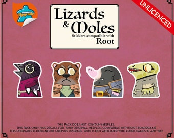 ROOT LIZARDS and MOLES Expansion pack - upgrade kit (Unofficial product)