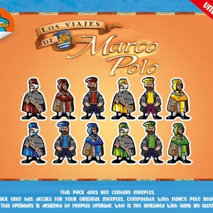 The voyages of MARCO POLO + Expansion Upgrade Kit (Unofficial product)