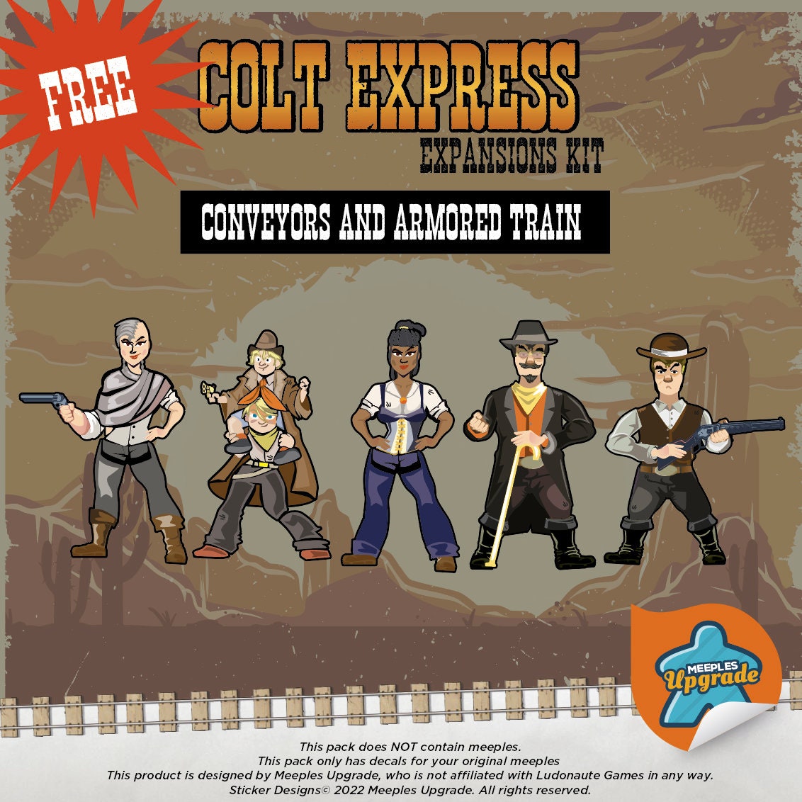 COLT EXPRESS Upgrade Kit unofficial Product 