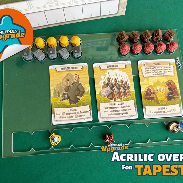 Acrylic Overlay for TAPESTRY x5 (unlicensed) - Boardgames shields