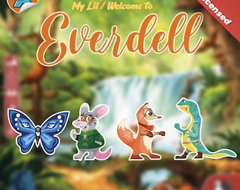 My Lil Everdell Meeples Upgrade Pack – Welcome to Everdell Premium Double-Sided Sticker Set