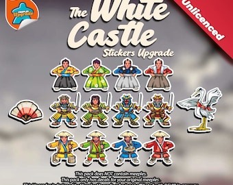 The White Castle Upgrade Kit, boardgames, sticker set  (Unofficial product)