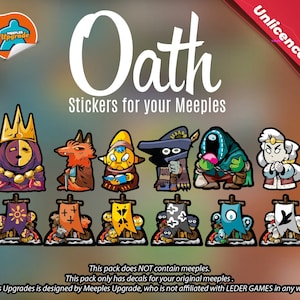 OATH Upgrade Kit Stickers • Decals Kit • Premium materials!