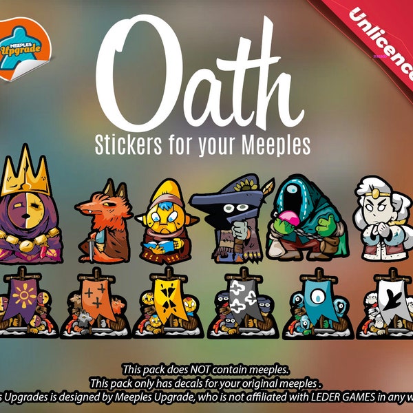 OATH Upgrade Kit Stickers • Decals Kit • Premium materials!