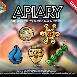 APIARY Upgrade Kit Stickers • Decals Kit • Premium materials!