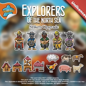 EXPLORERS of the North Sea + Zestaw ulepszeń ROCK n RUINS - (Produkt nieoficjalny)