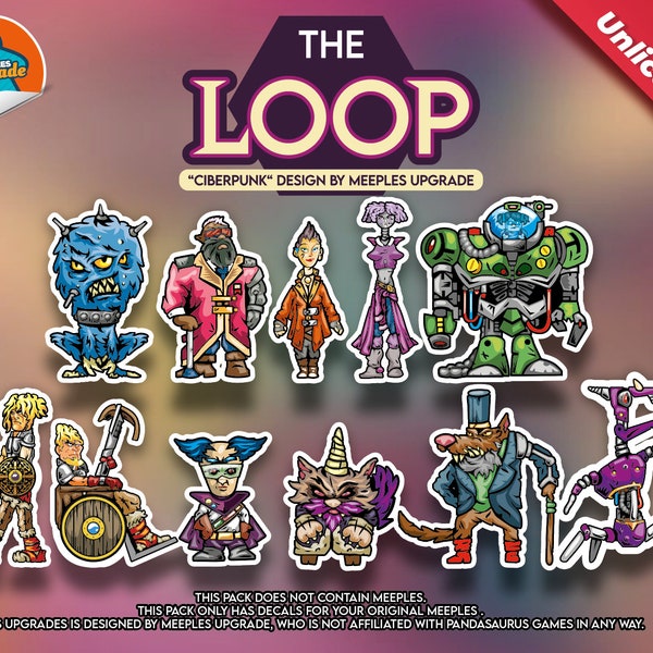 THE LOOP Upgradekit Stickers • Stickerskit • Premium materialen!