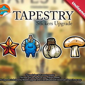 TAPESTRY アップグレード キット ステッカー • デカール キット • プレミアム素材！