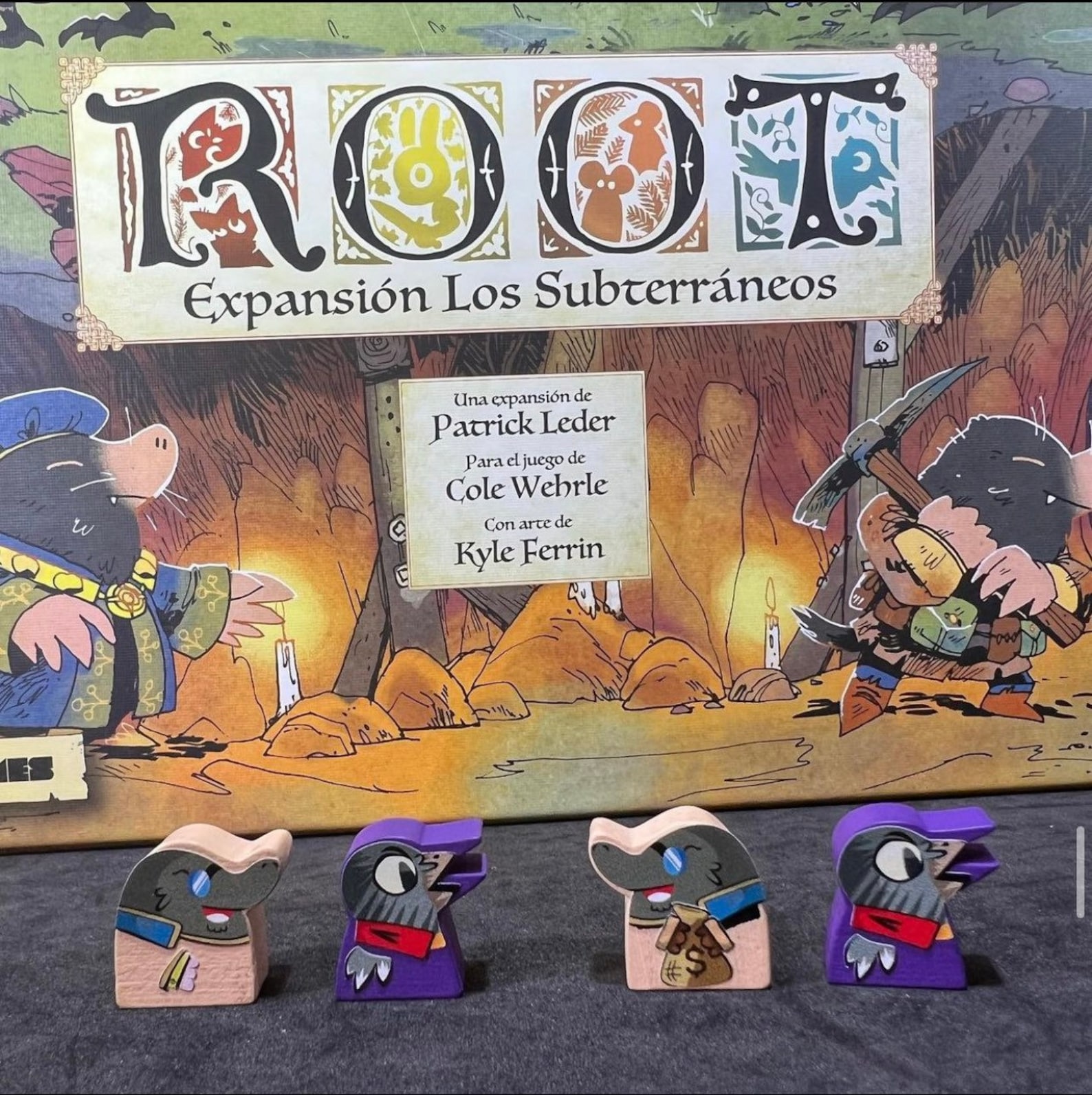 ROOT LIZARDS and MOLES Expansion Pack Upgrade Kit - Etsy