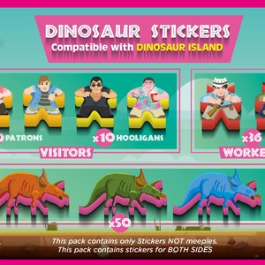 DINOSAUR Upgrade kit - Compatible with DINOSAUR ISLAND (Unofficial product)