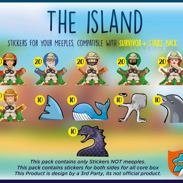 THE ISLAND Upgrade Kit (Unofficial product)