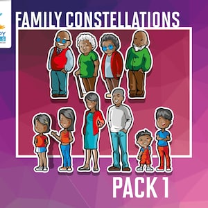 Therapeutic Tool for Family Constellations - Pack 1