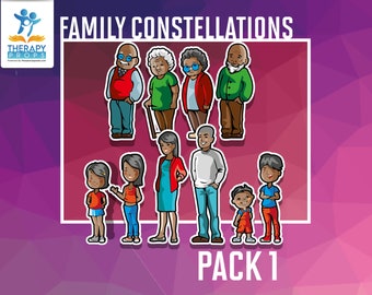 FAMILY CONSTELLATIONS Therapy Accesories, therapy, family constellations