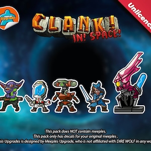 CLANK! EM! ESPAÇO! Kit de atualização (produto não oficial)