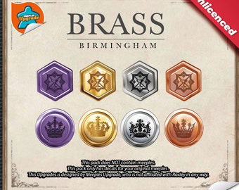 Zestaw naklejek BRASS BIRMINGHAM (produkt nieoficjalny)