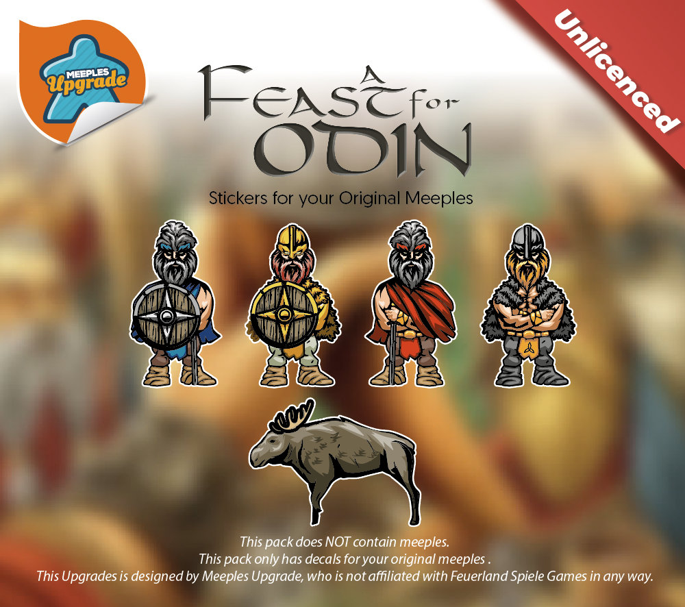 Jeu De Société A Feast For Odin - Version Anglaise - Feuerland - Neuf