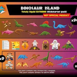 DINOSAUR ISLAND Totally liquid EXTREME Upgrade Kit (Unofficial product)