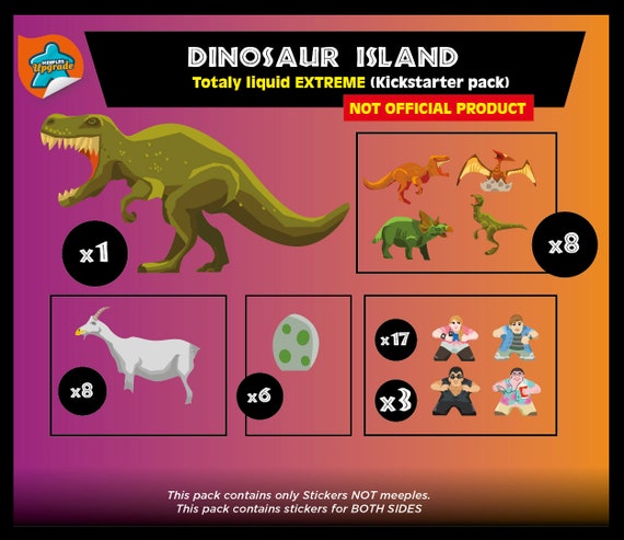 DINOSAUR ISLAND Totally Liquid EXTREME アップグレードキット