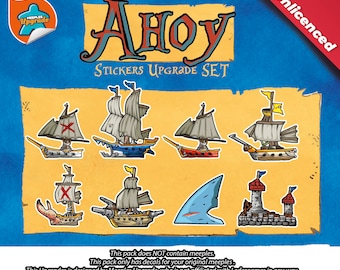 AHOY Meeples Upgrade Kit Stickers!