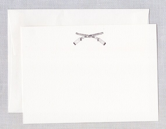 Crossed Shotguns Note Card Crossed Shotguns Note Card