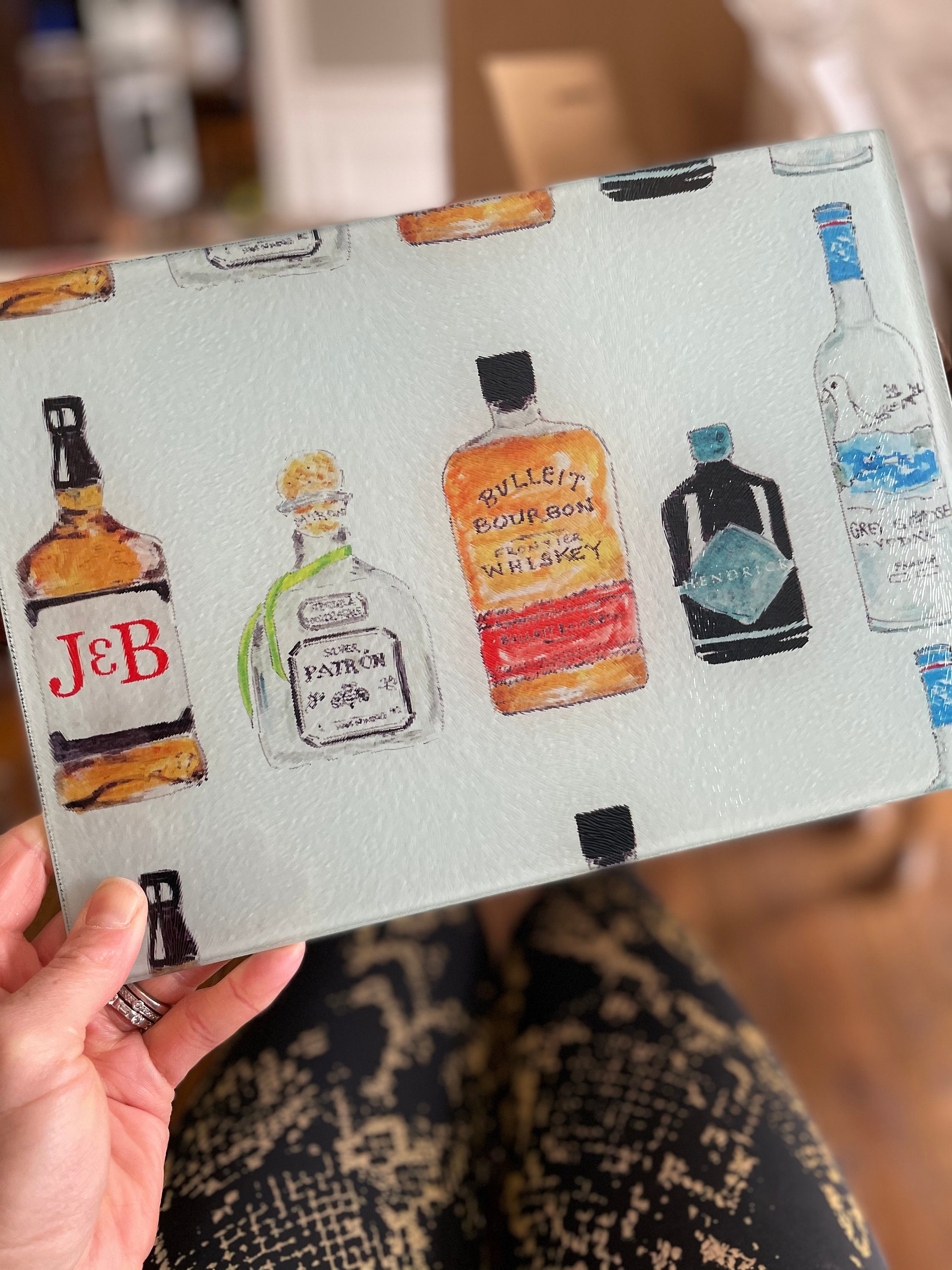 Cocktail Cutting Board Etsy