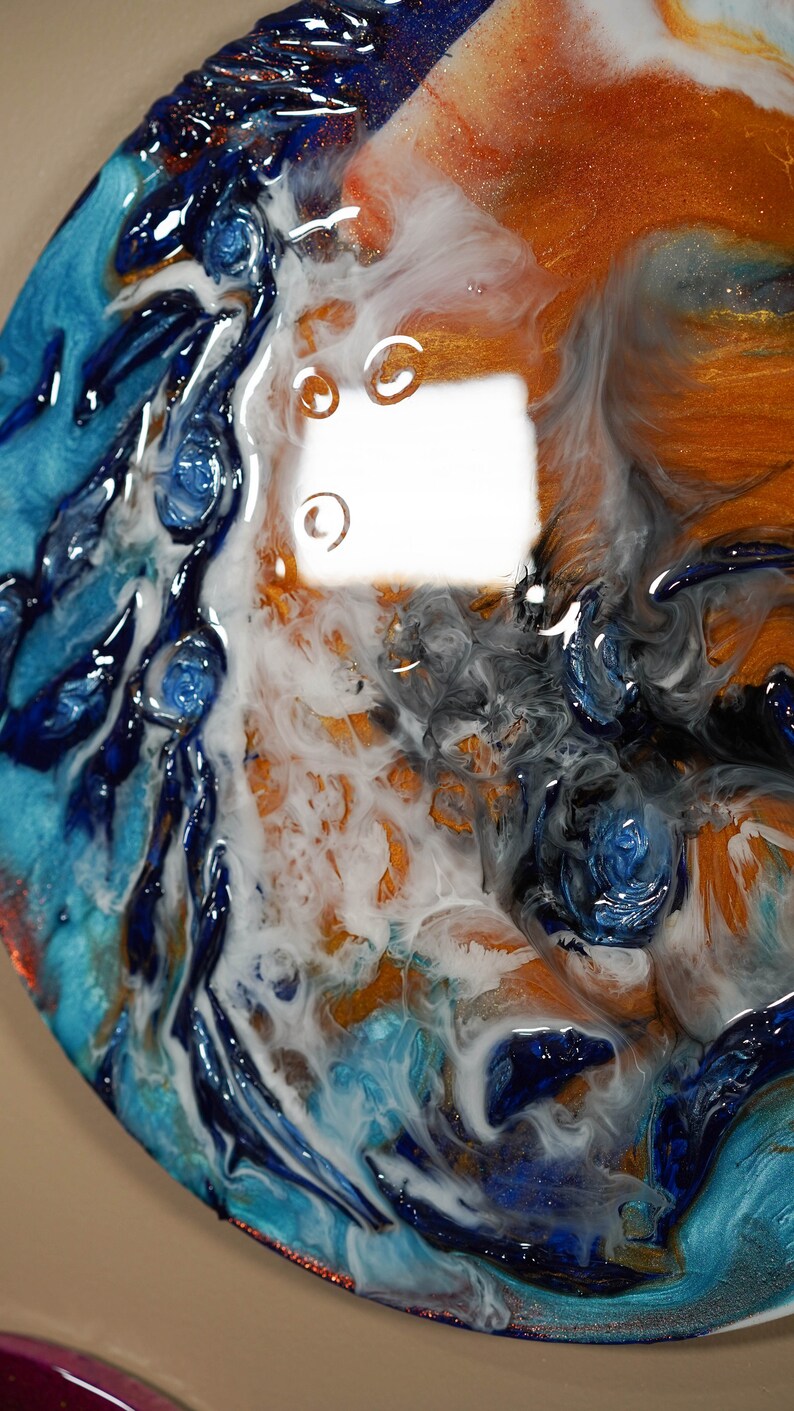 Prophetic Abstract Resin Art Cords of Kindness /& Bands of Love 2