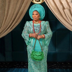 Nigerian mother of the bride dresses top