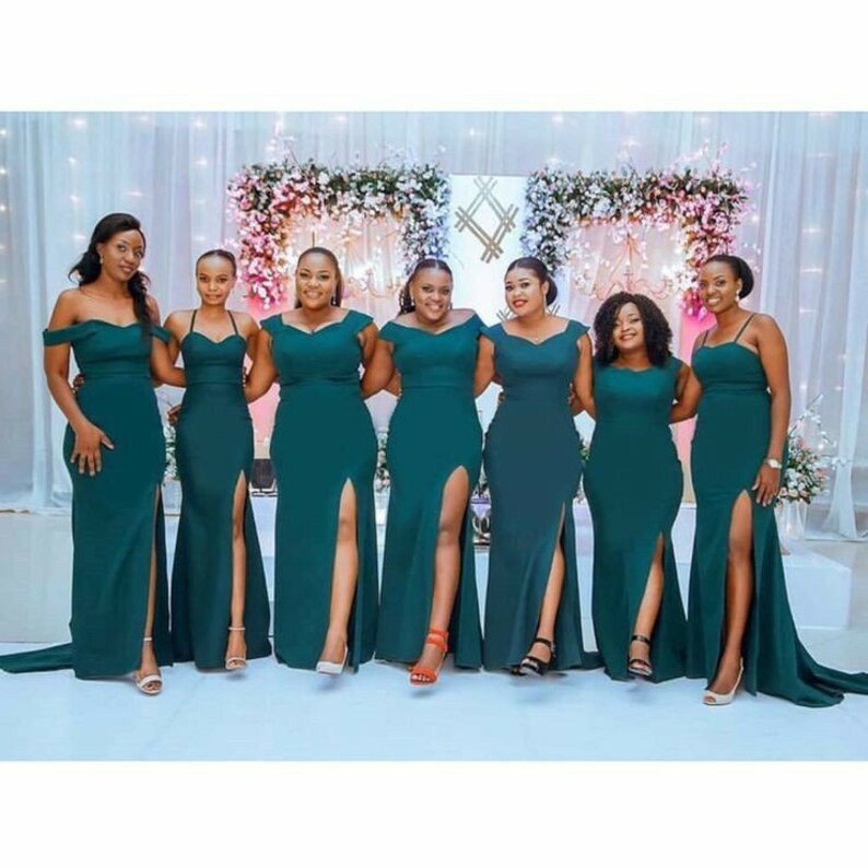 Emerald Green Bridal Dresses African Bridal Gown Green Etsy