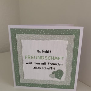 Freundschaftskarte