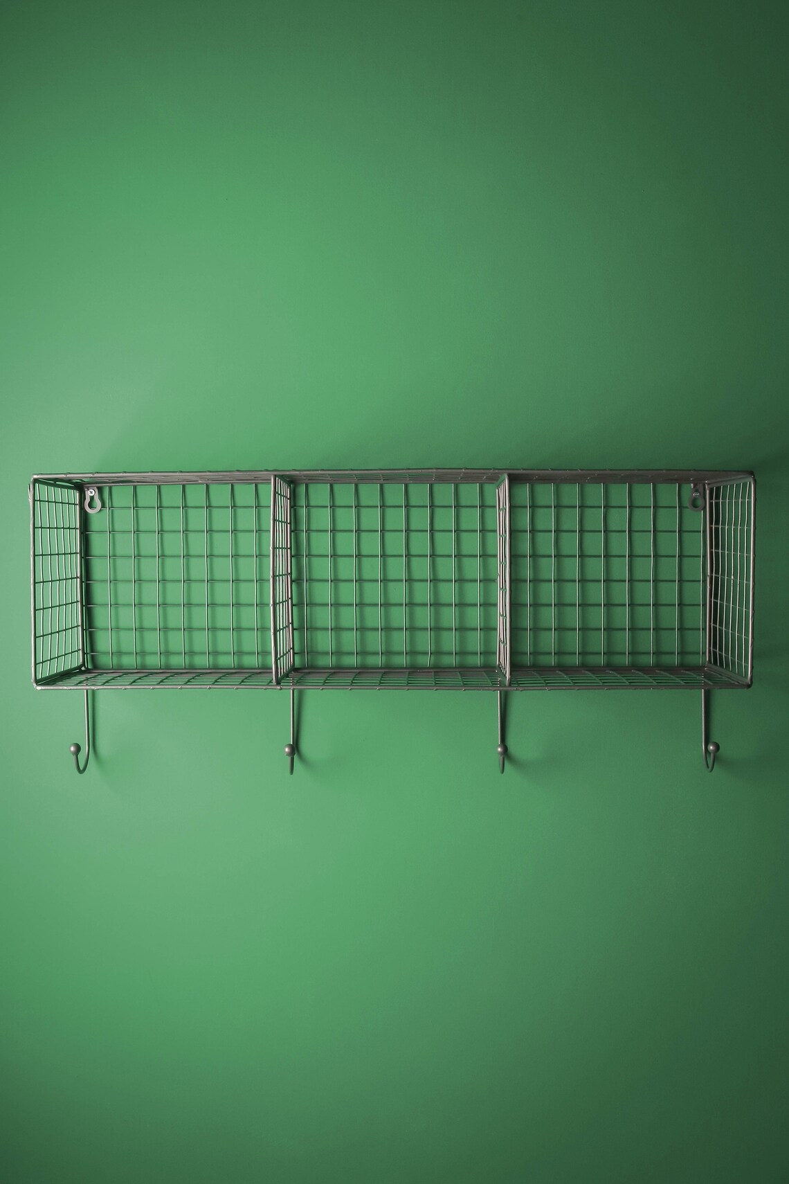 Industrial Style Wire Shelving Wall Shelf Office Storage Retro Etsy