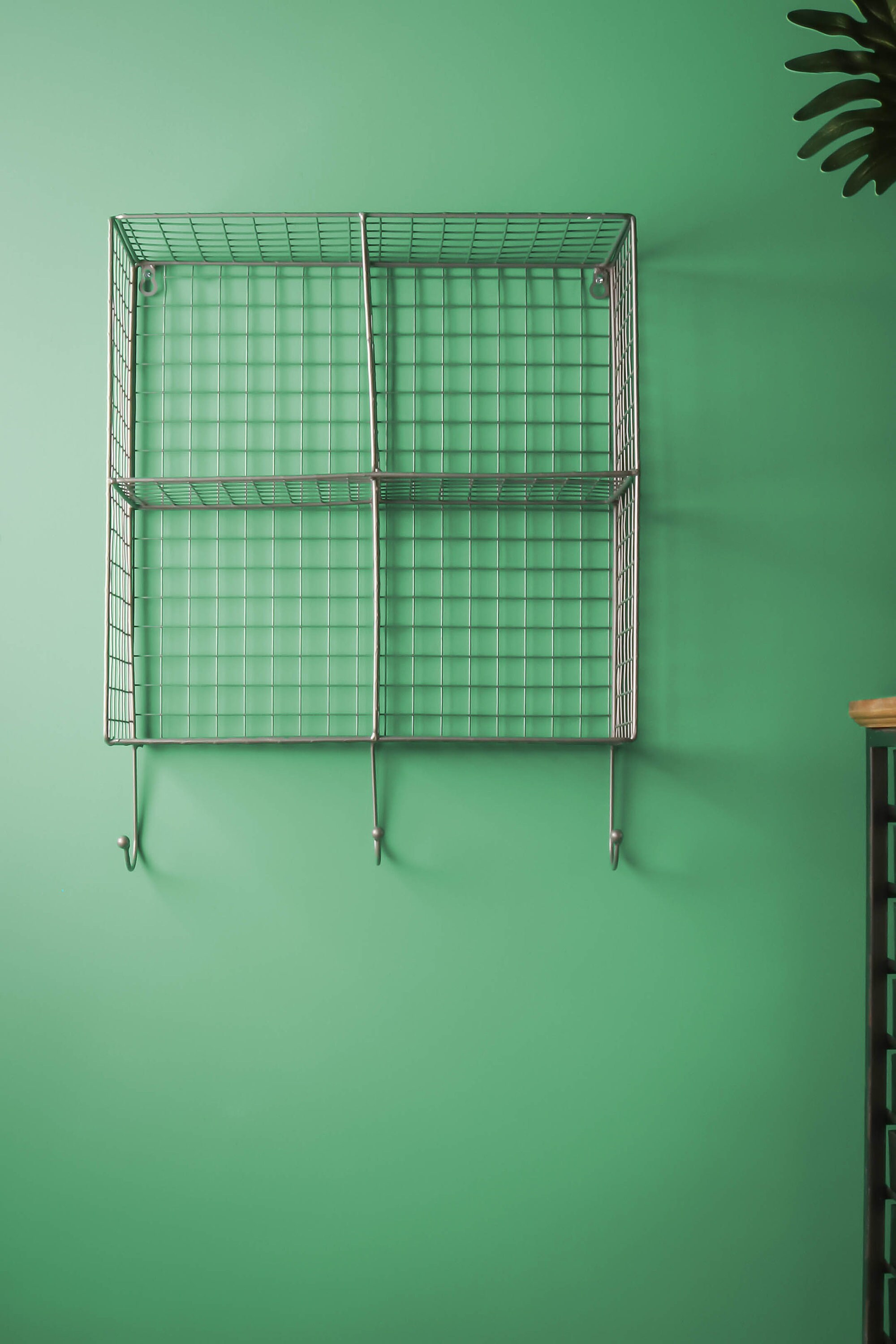 Industrial Style Wire Shelving Wall Shelf Office Storage Retro Etsy