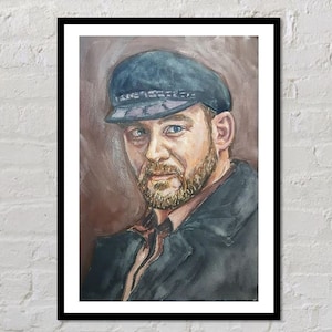 Art Print, Benny from Supernatural | Benny the Vampire, Ty Olsson, Supernatural Poster, Supernatural Painting, Benny LaFitte, Fan Art