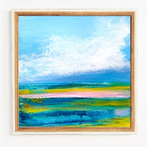 Original Painting-&quot;Slice of Pink&quot; by Delaware Artist Stephanie Silverman