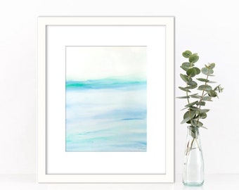 ORIGINAL ART- "Stillness" One-of-a-Kind Watercolor Painting by Delaware Artist Stephanie Silverman