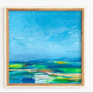 Original Painting-&quot;Wetlands&quot; by Delaware Artist Stephanie Silverman