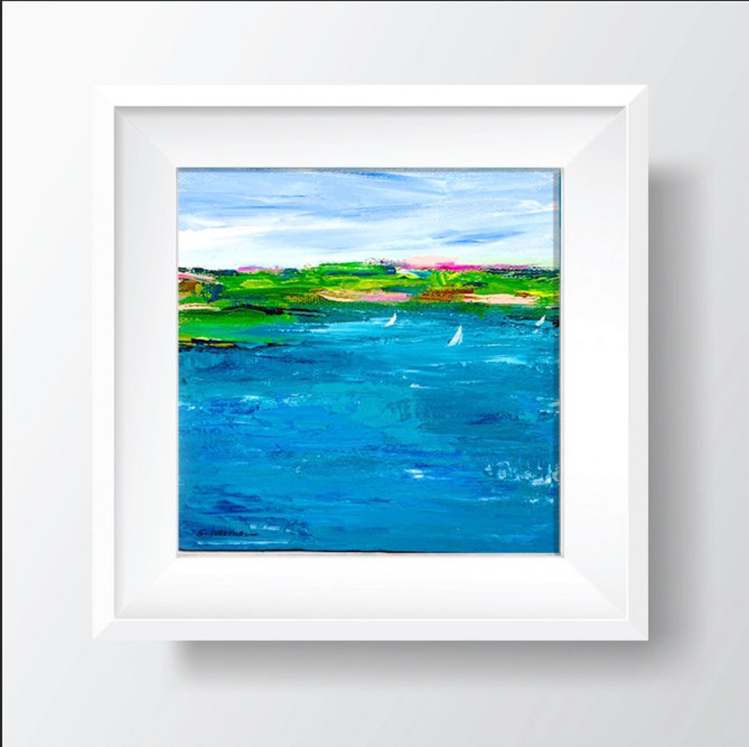 ORIGINAL PAINTING coastal by Delaware Artist