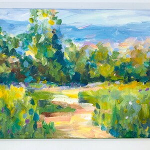 ORIGINAL PAINTING-&quot;Bellevue&quot; by Delaware Artist Stephanie Silverman