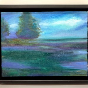 ORIGINAL PAINTING: &quot;Brandywine Valley at Dusk&quot; by Stephanie Silverman