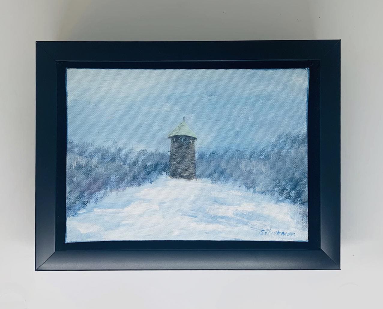ORIGINAL FRAMED PAINTING: 