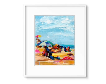 LIMITED EDITION PRINT: "Summer Bliss" by Delaware Artist Stephanie Silverman