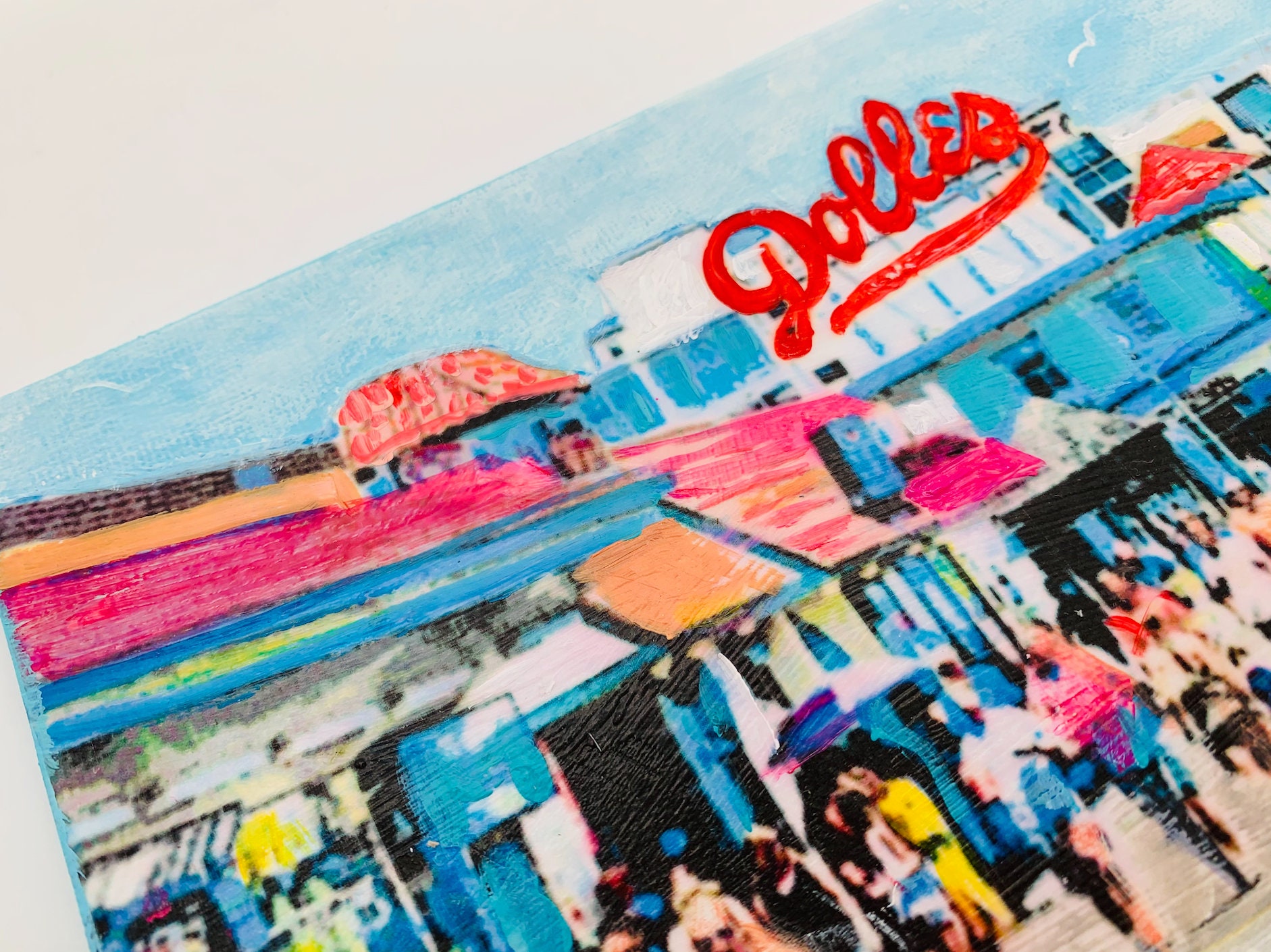 ORIGINAL PAINTING dolles Taffy Rehoboth Beach 4th of Etsy