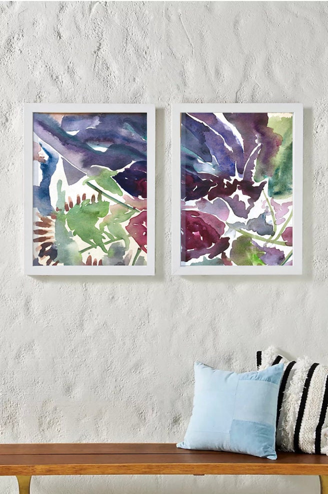 LIMITED EDITION PRINT: "Janssen's Flowers 2" by Delaware Artist Stephanie Silverman